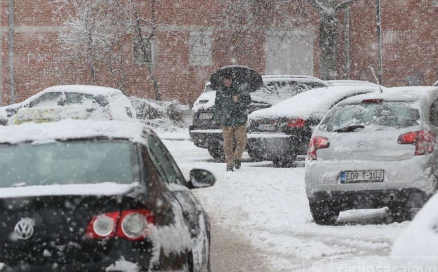 Vremenska prognoza: U BiH stižu snijeg i minusi 